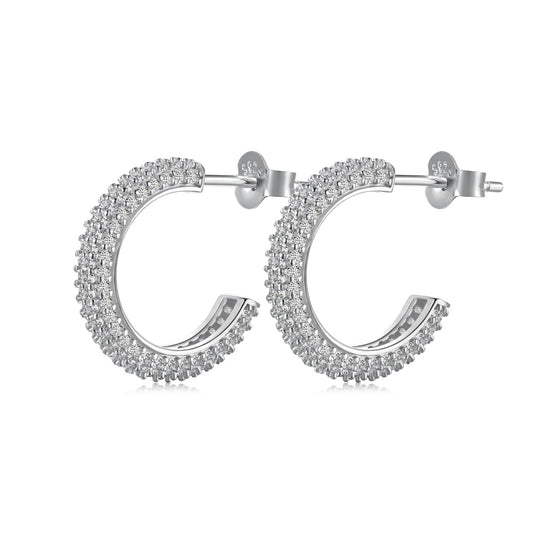 Estate Brilliance Kolczyki 11mm S925