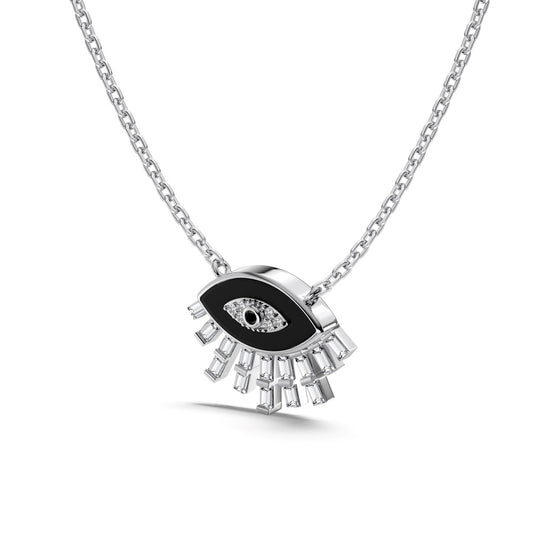 Nocturnal Eye Necklace S925