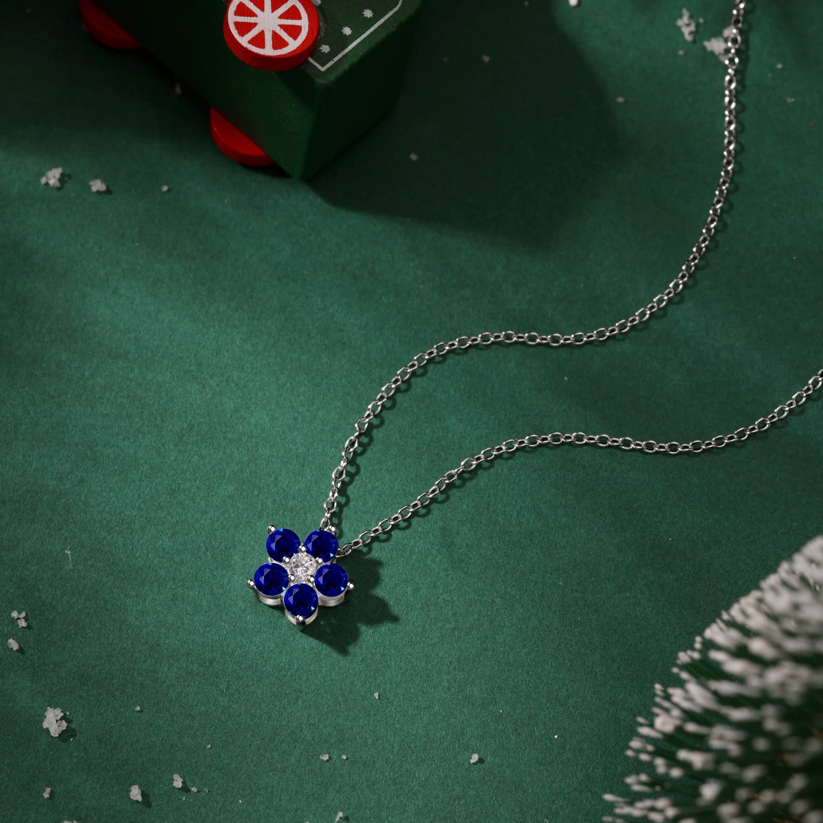 Florisse Bleu Naszyjnik S925