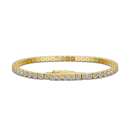 Supreme Diamond Tennis Bransoletka 3mm S925 18K