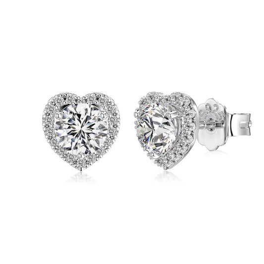 Heart Flutter Earrings S925