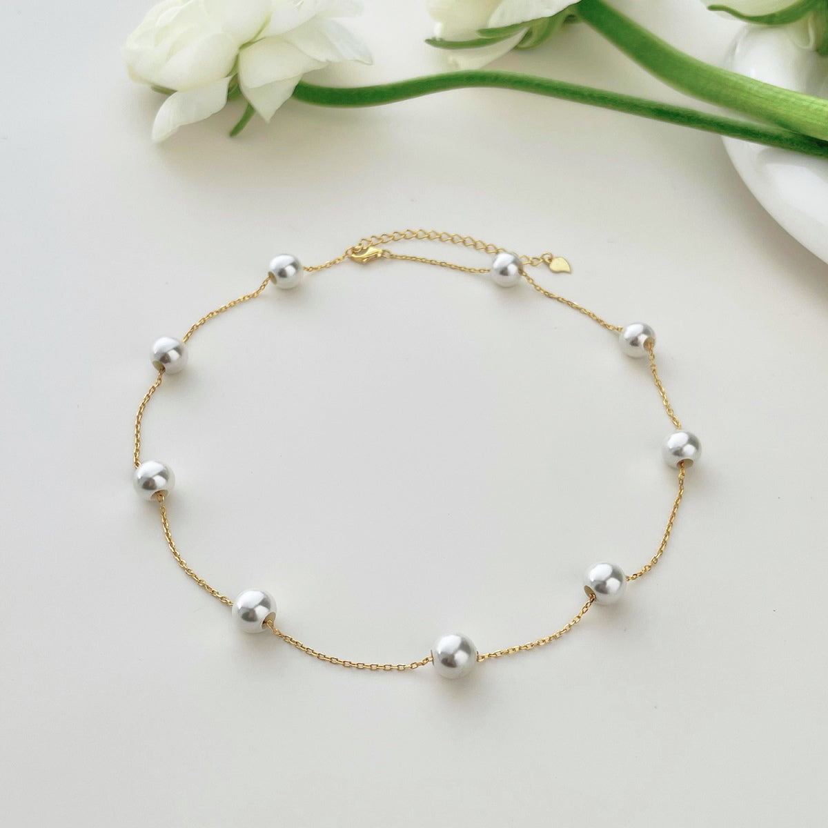 Charming Pearl Naszyjnik S925 18K