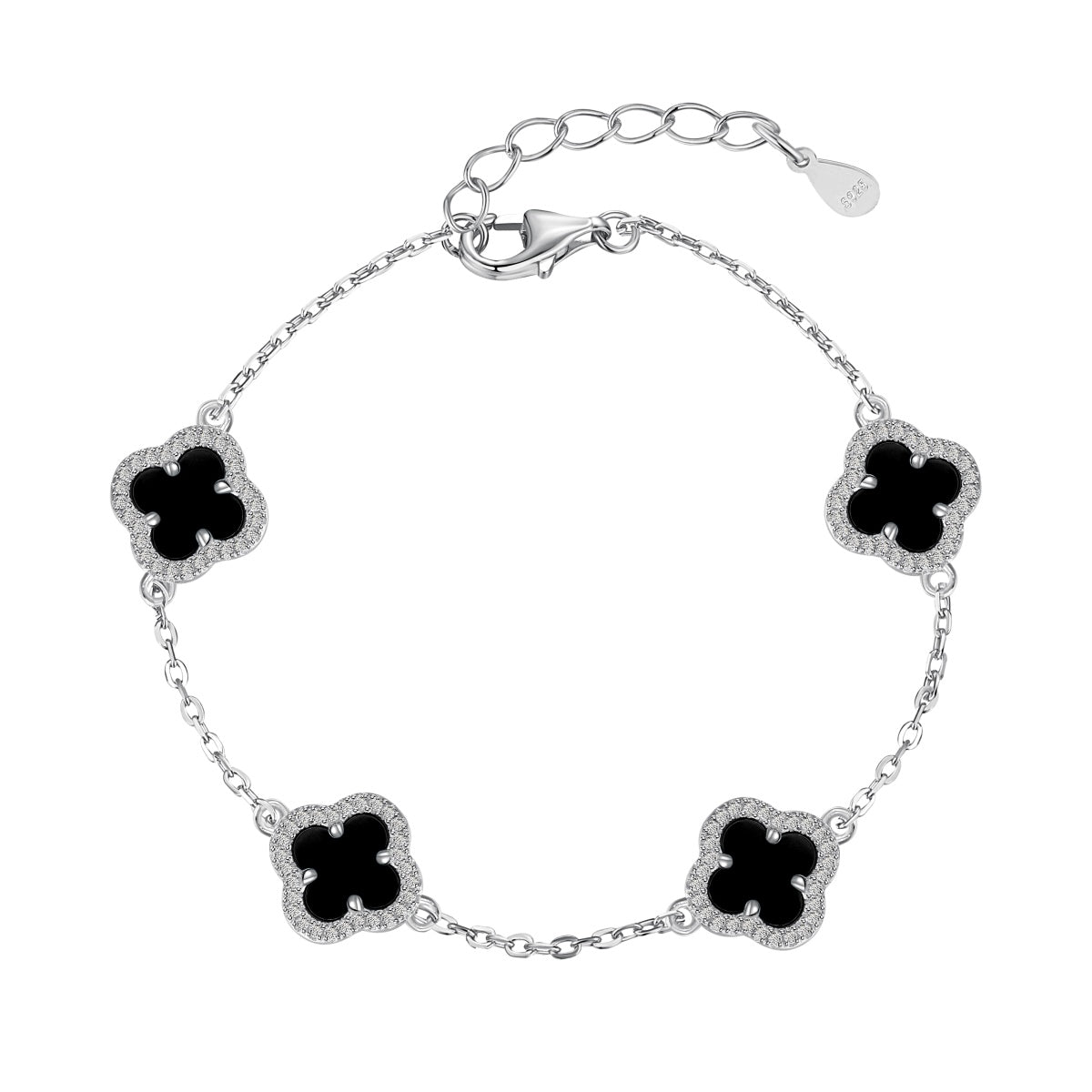 Four-Leaf Clover Bracelet S925
