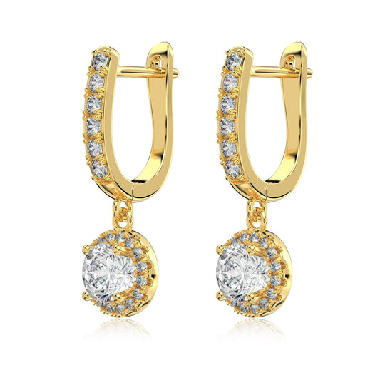 Queens of Carat Kolczyki S925 18K