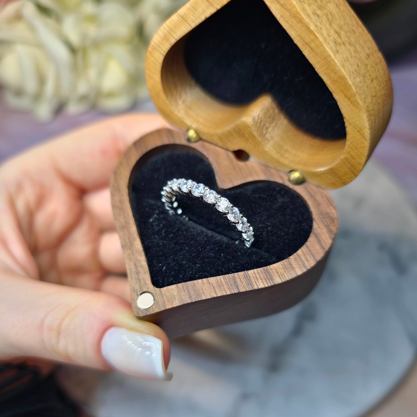 Jade Jubilee Eternity Obrączka S925