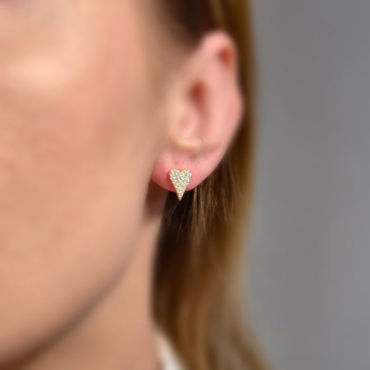 Amour Dust Kolczyki S925 18K