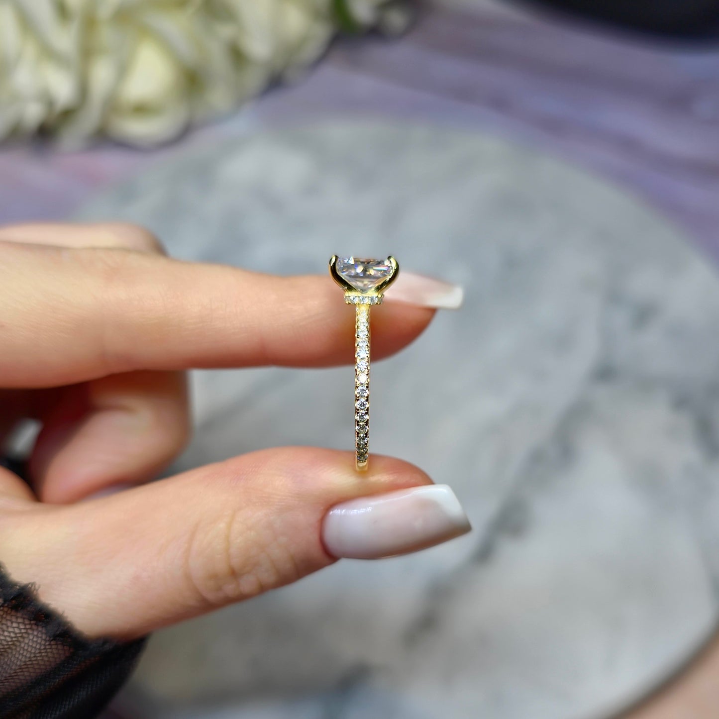 Crystal Queen Ring S925 18K