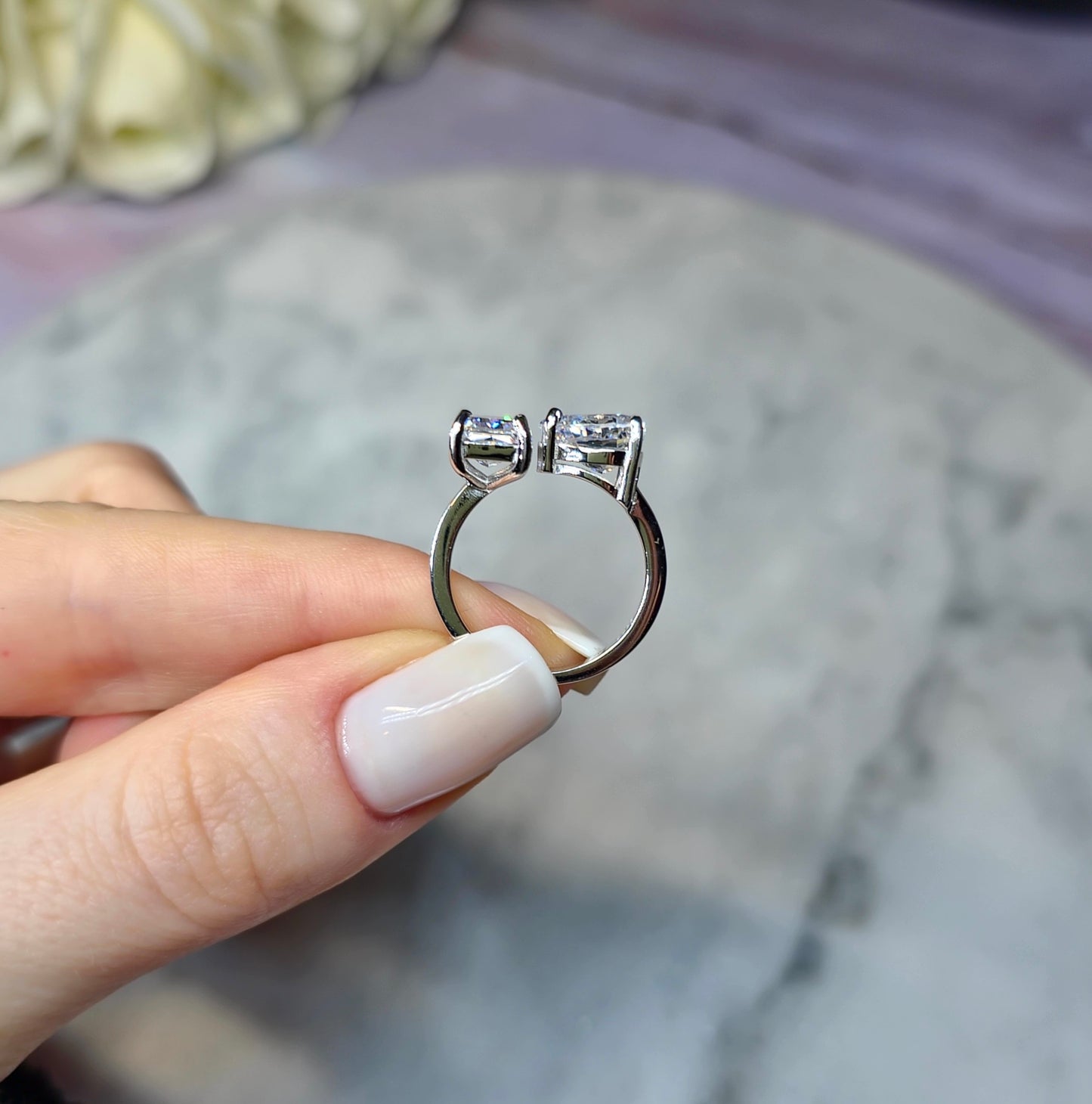 Crystal Frost Ring S925