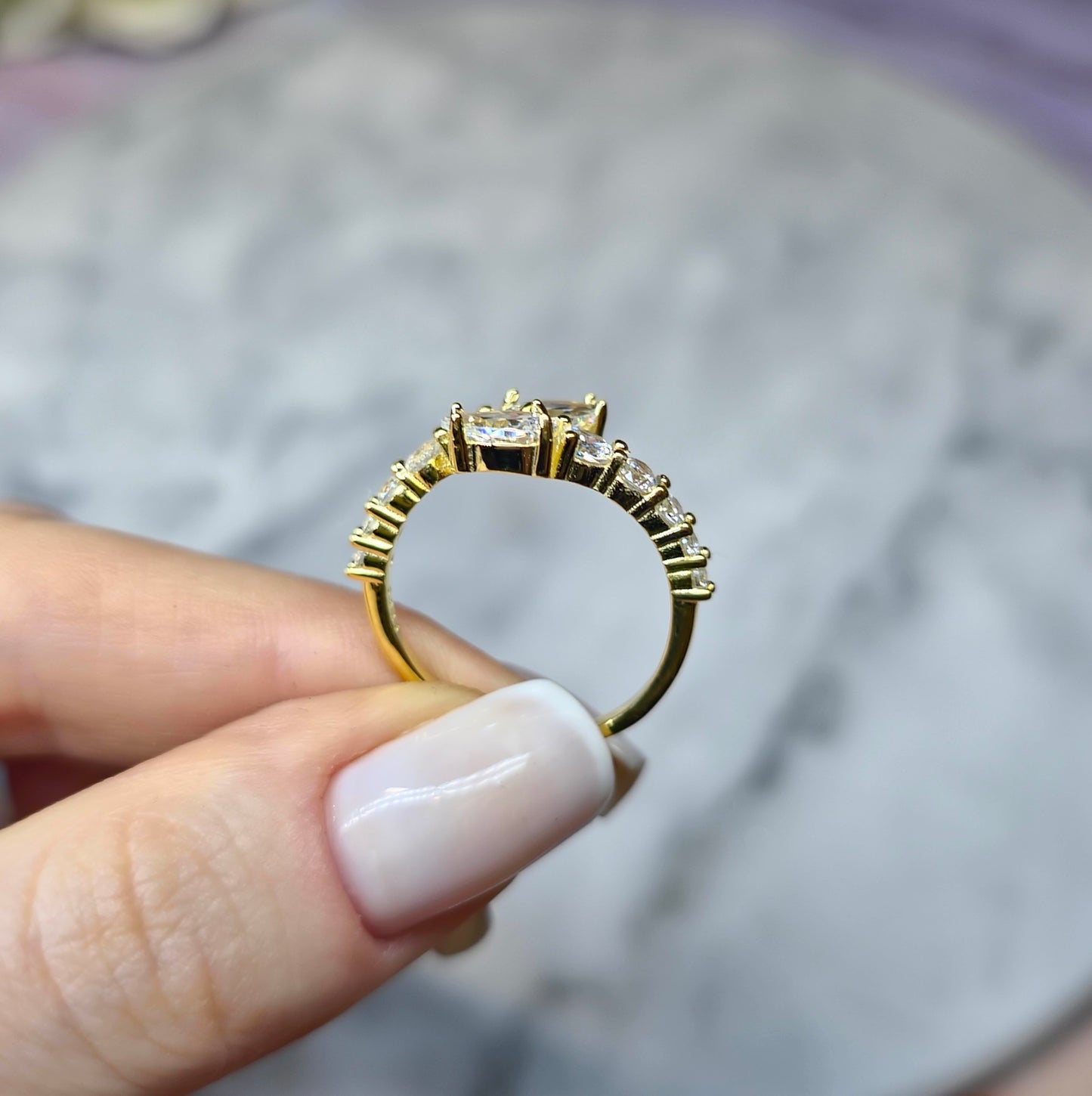 Snake Enchantment Pierścionek S925 18K