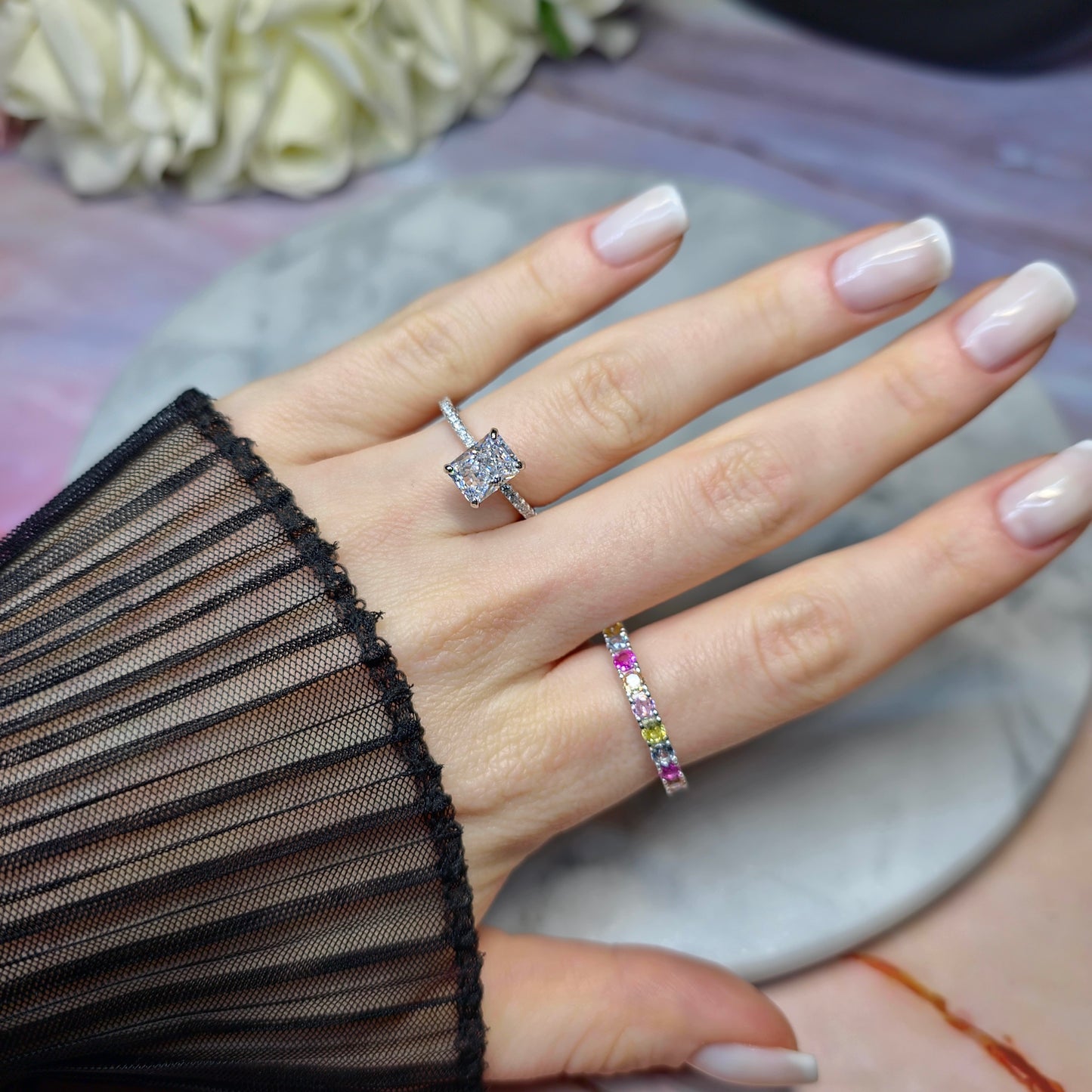Crystal Queen Ring S925