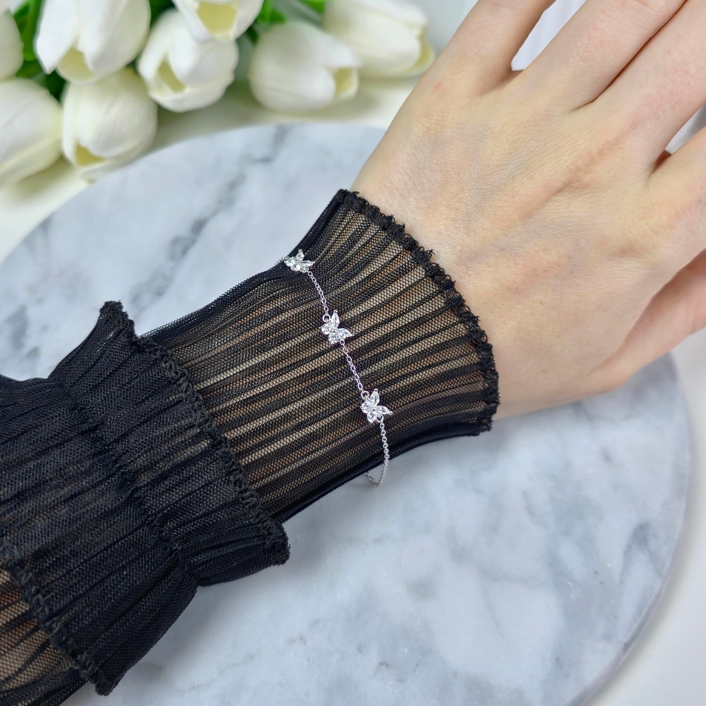 Butterfly Wings Bracelet S925