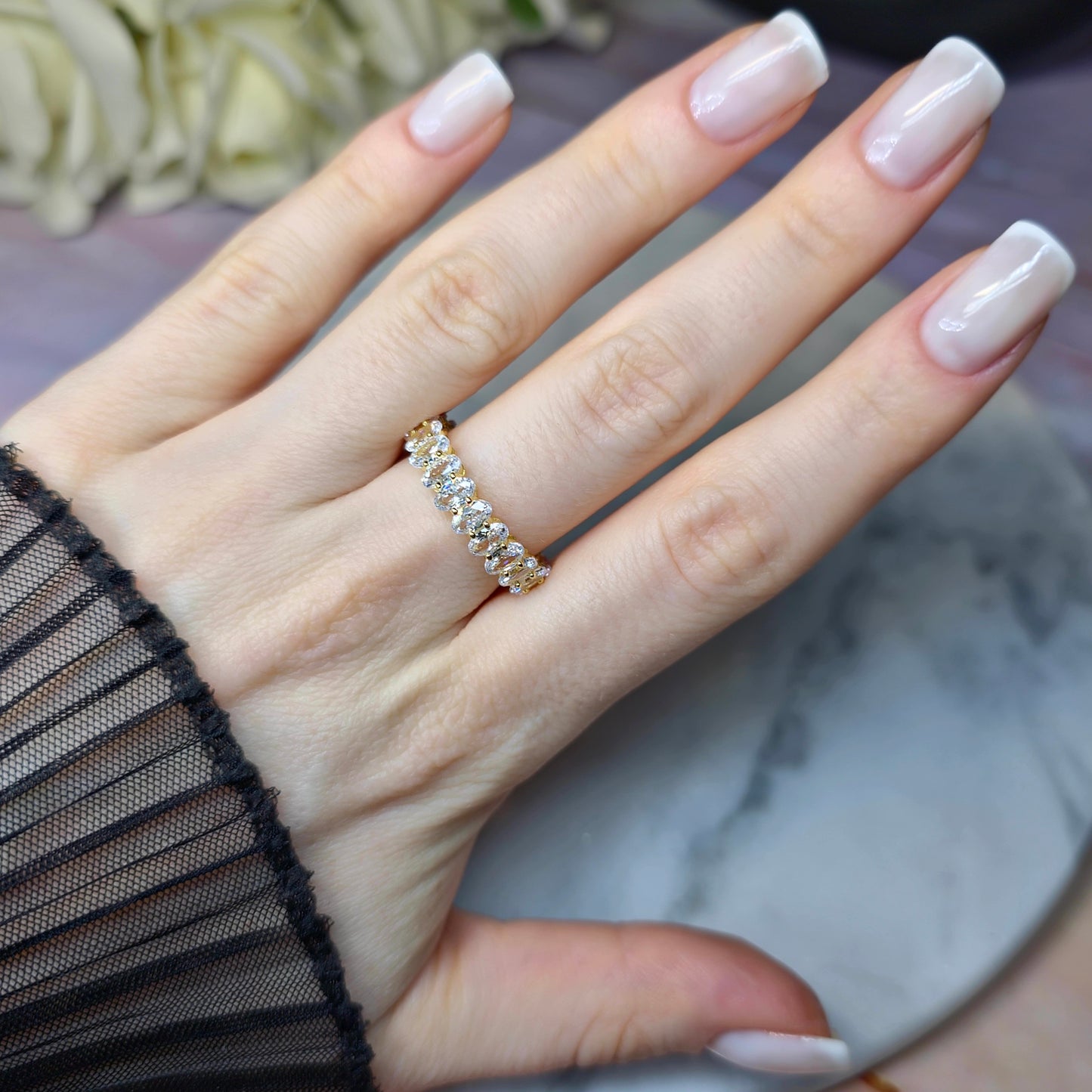Supreme Obsession Eternity Ring S925 18K