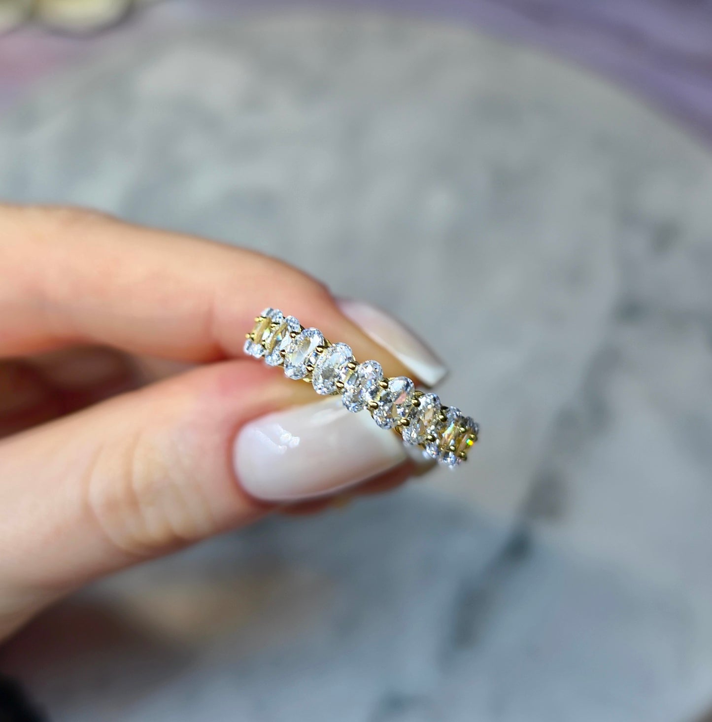Supreme Obsession Eternity Ring S925 18K