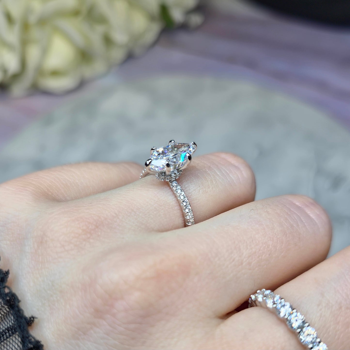 Passionate Romance Pierścionek S925