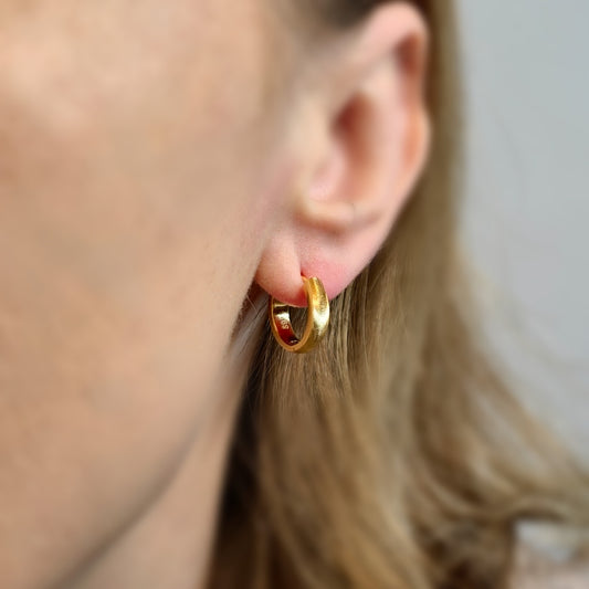 Moonlit Mist Kolczyki S925 18K