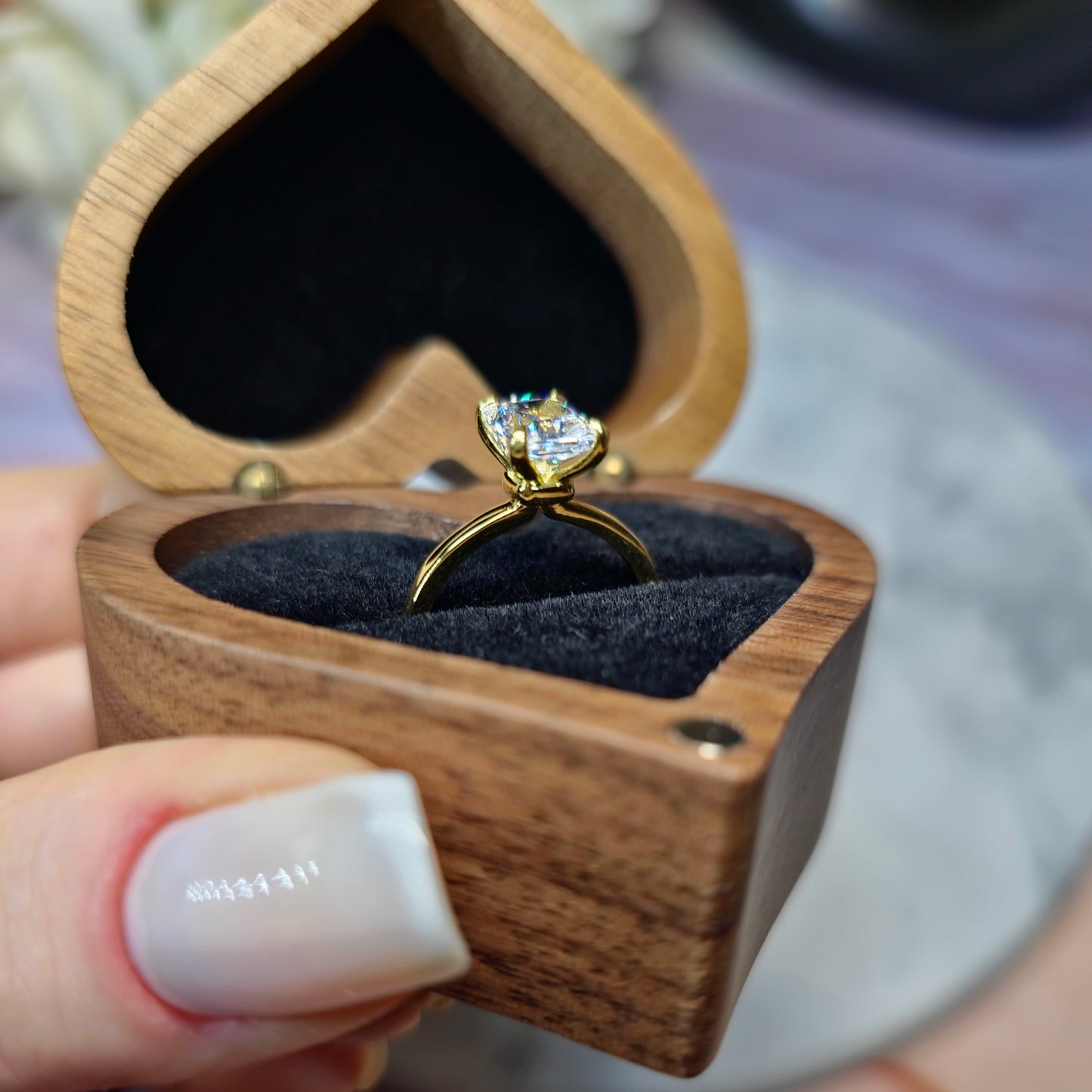 Enchanted Ice Queen Ring S925 18K