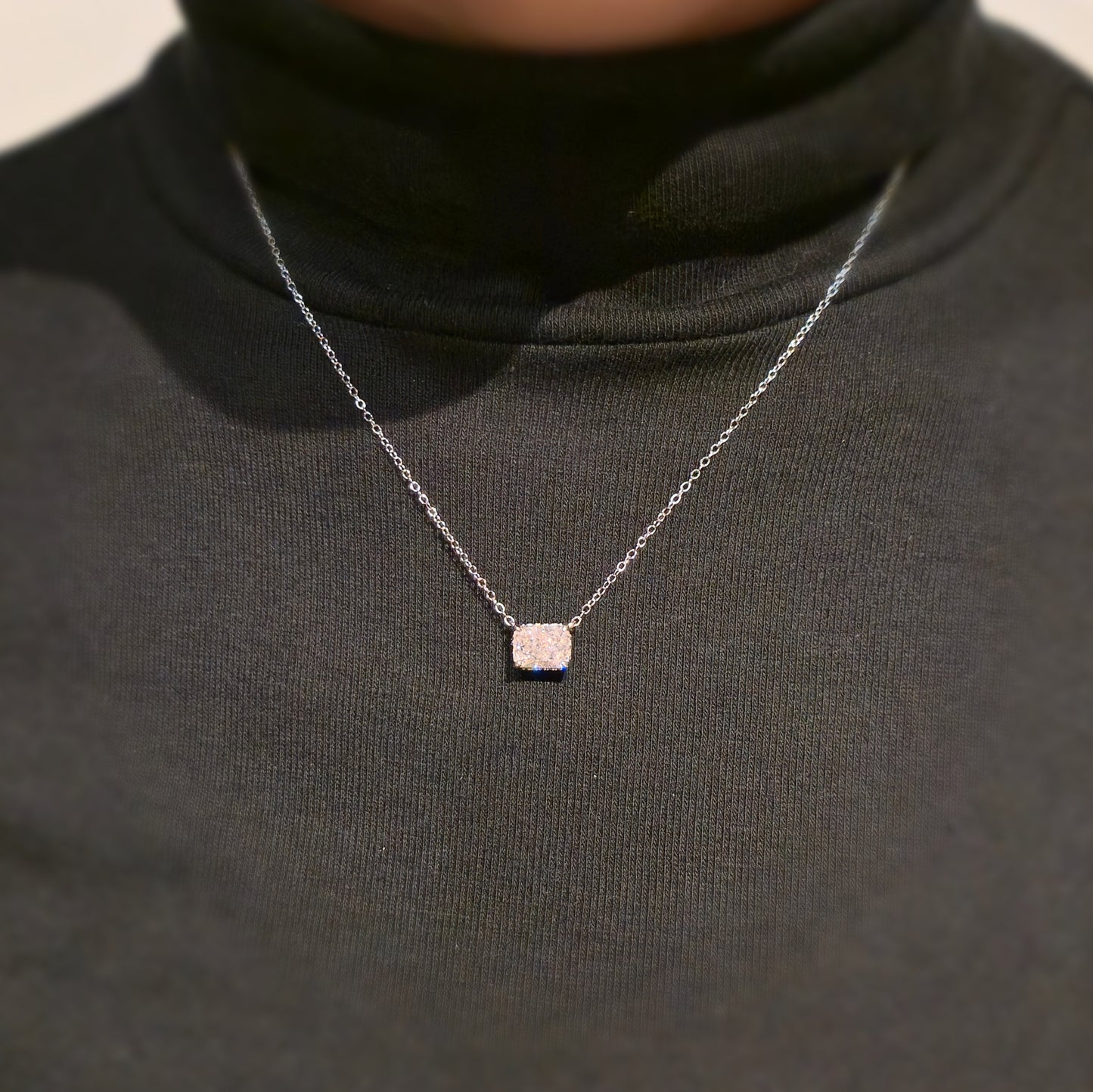 Ice Queen Pink Necklace S925