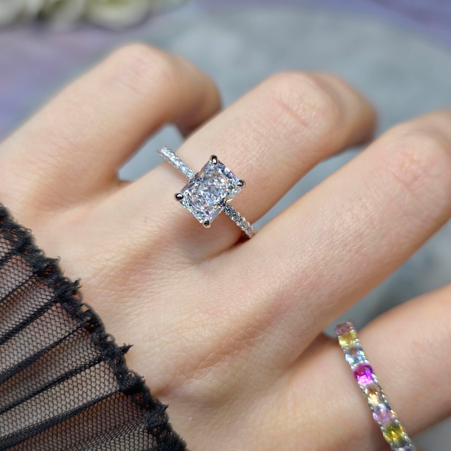 Crystal Queen Ring S925