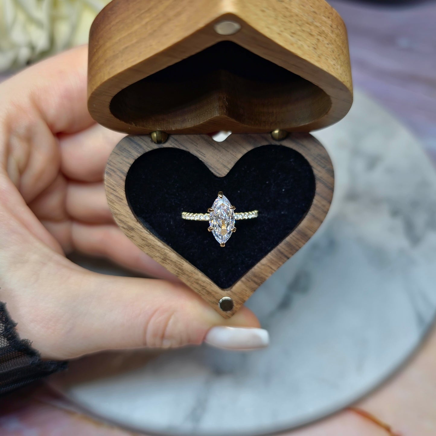 Passionate Romance Ring S925 18K