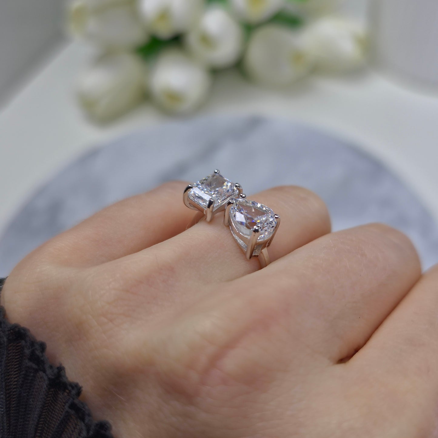 Crystal Frost Ring S925