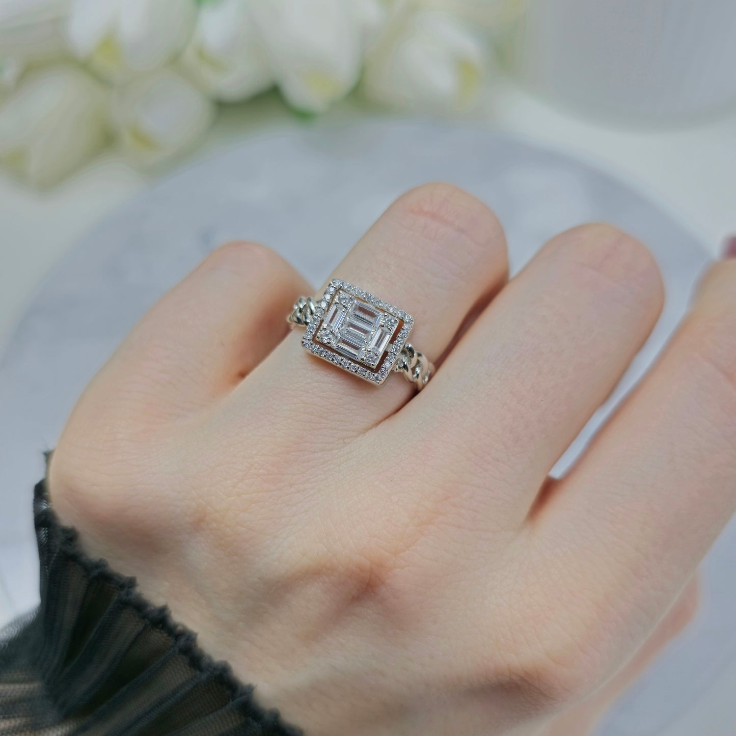 Luxurious Treasures Pierścionek S925