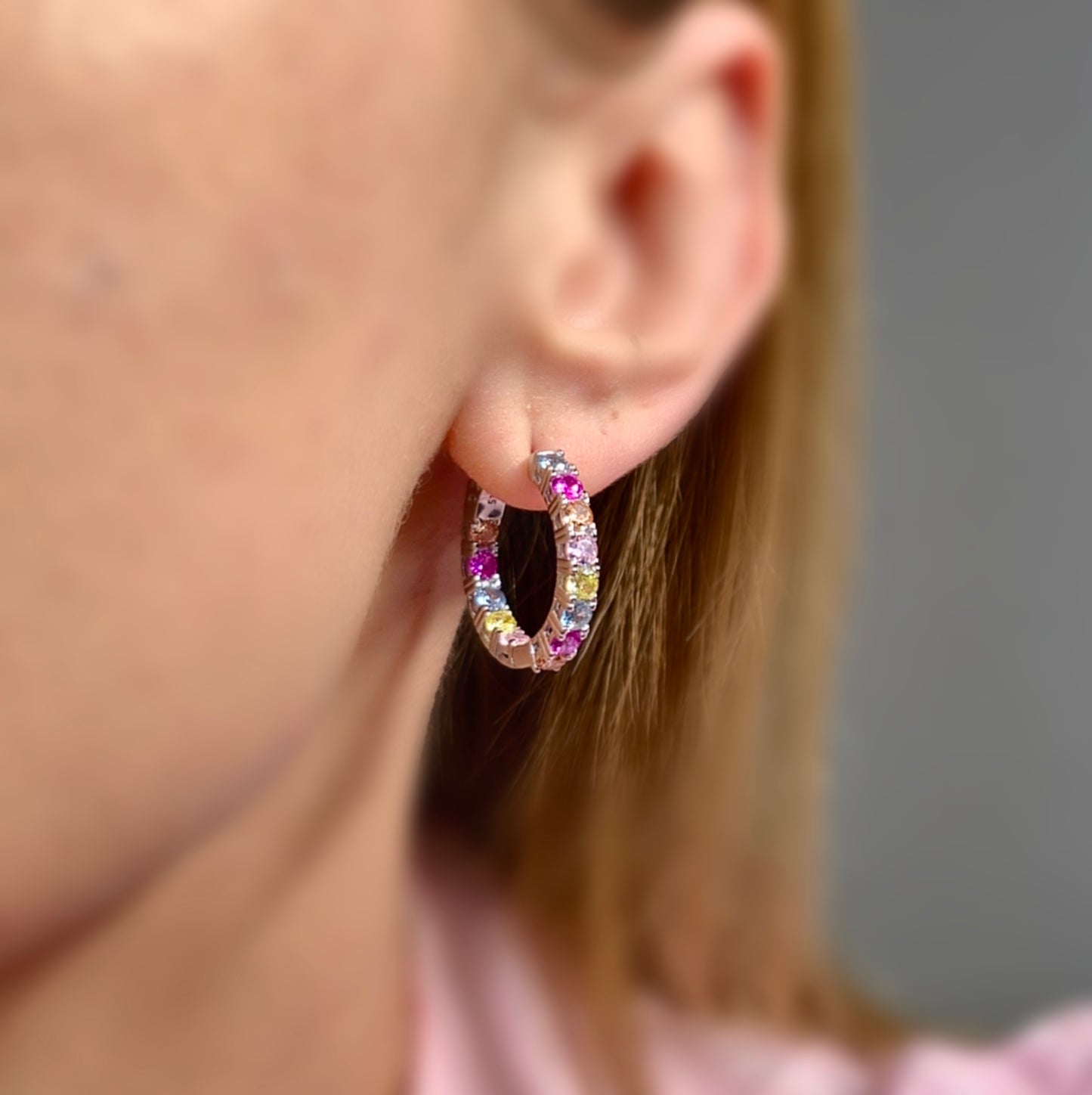 Coral Obsession Kolczyki S925