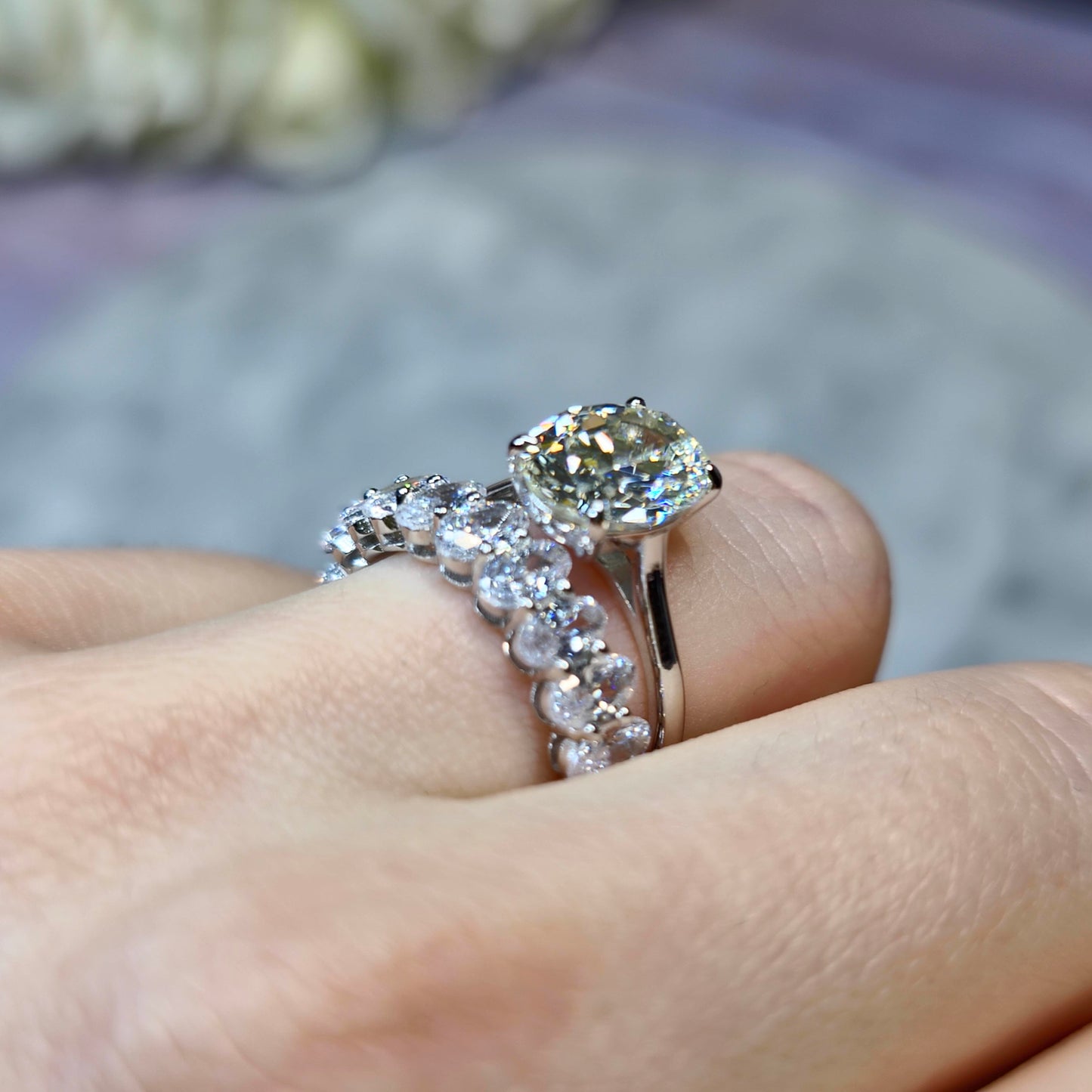 Imperial Diamond Pierścionek S925
