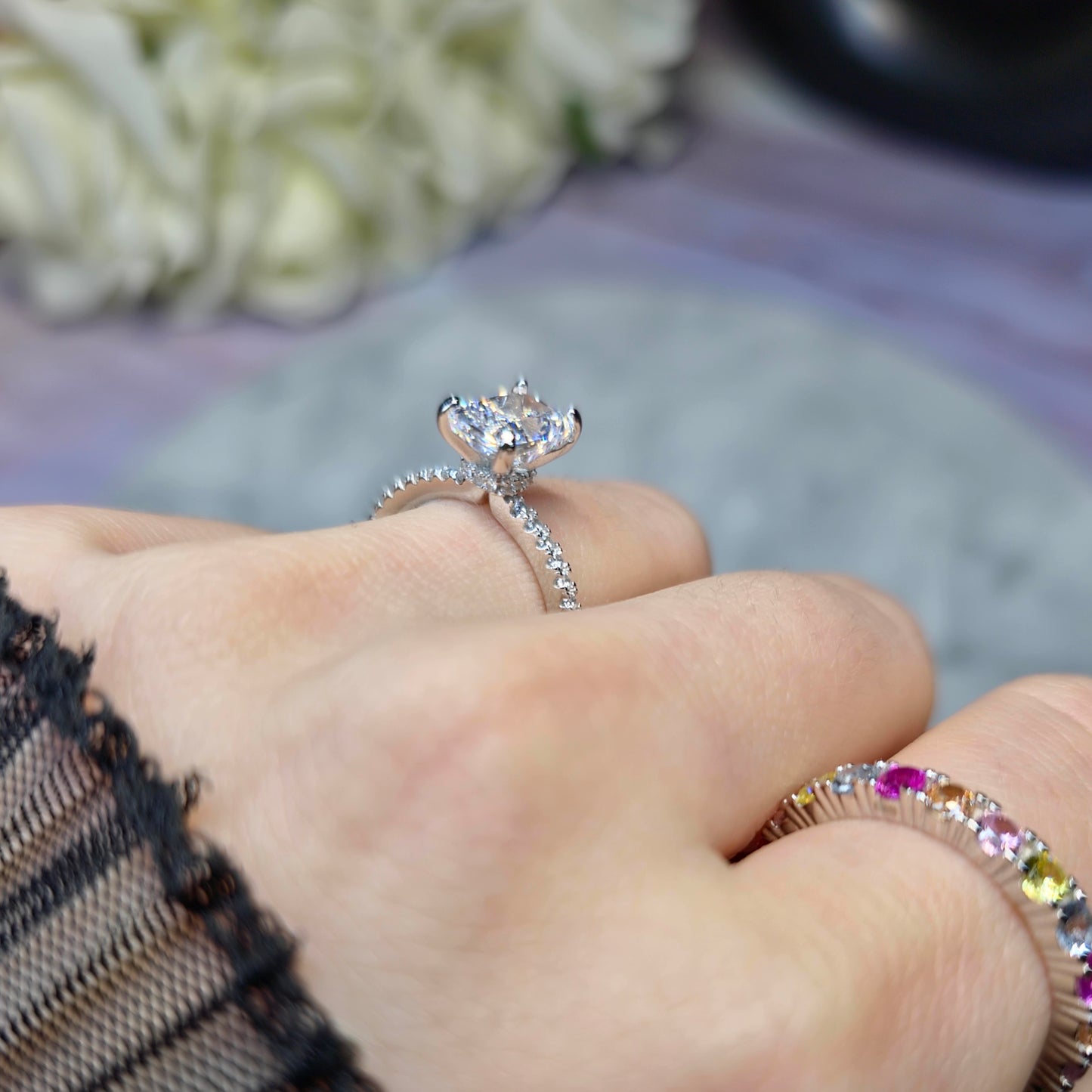 Crystal Queen Ring S925