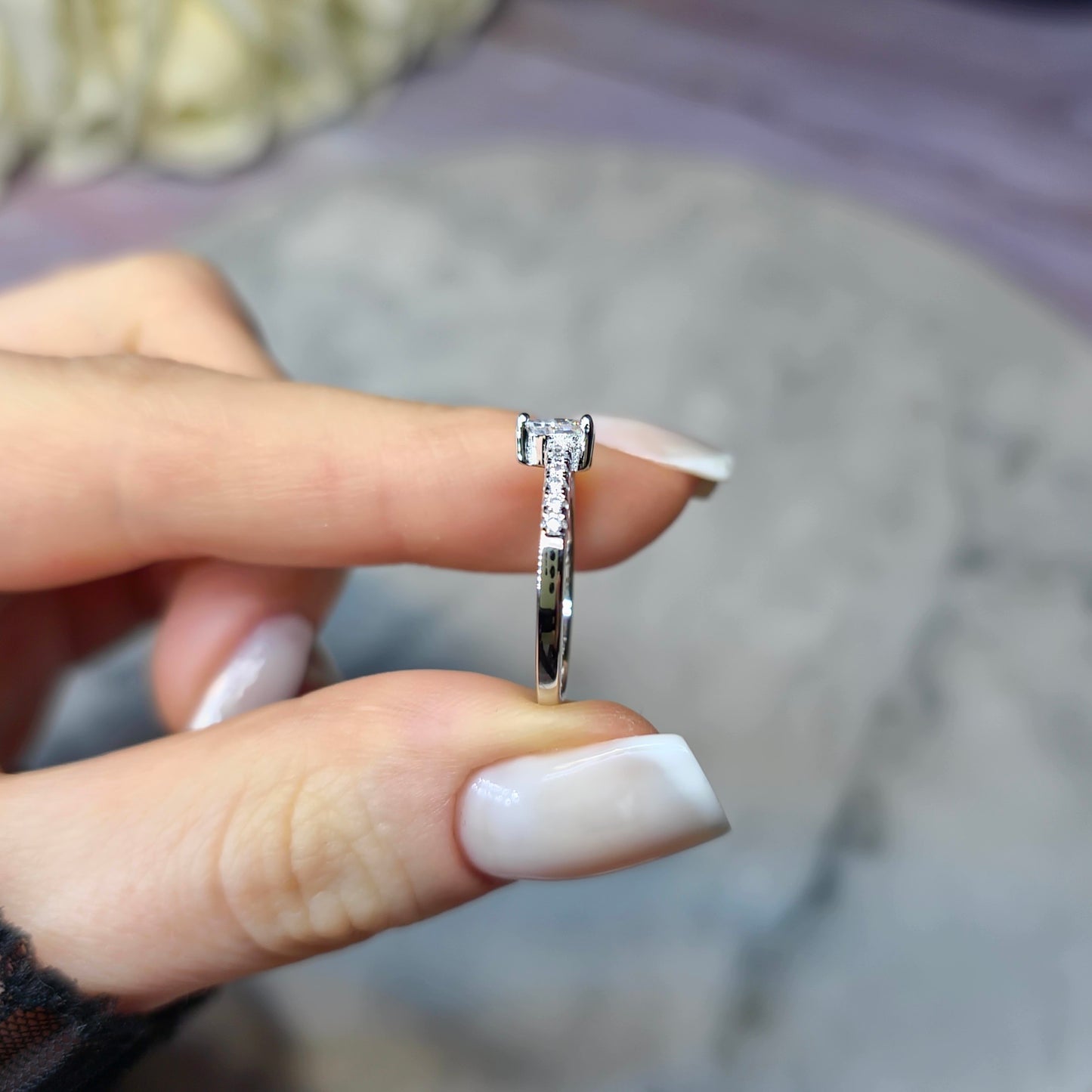Sweetheart Sparkle Ring S925
