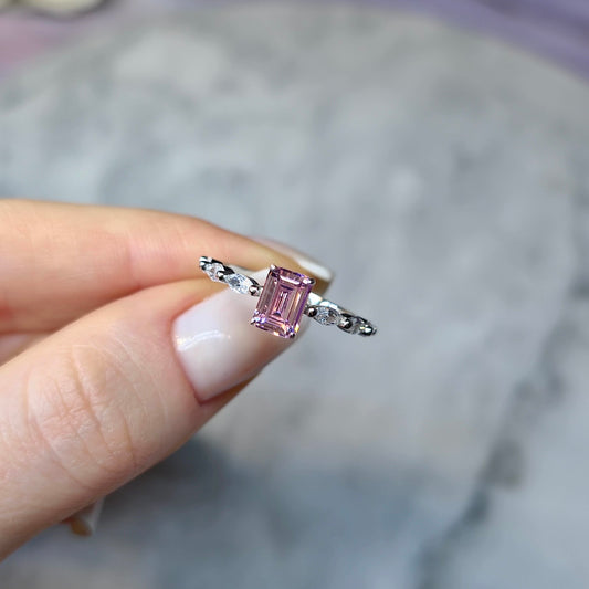 Cotton Candy Pierścionek S925