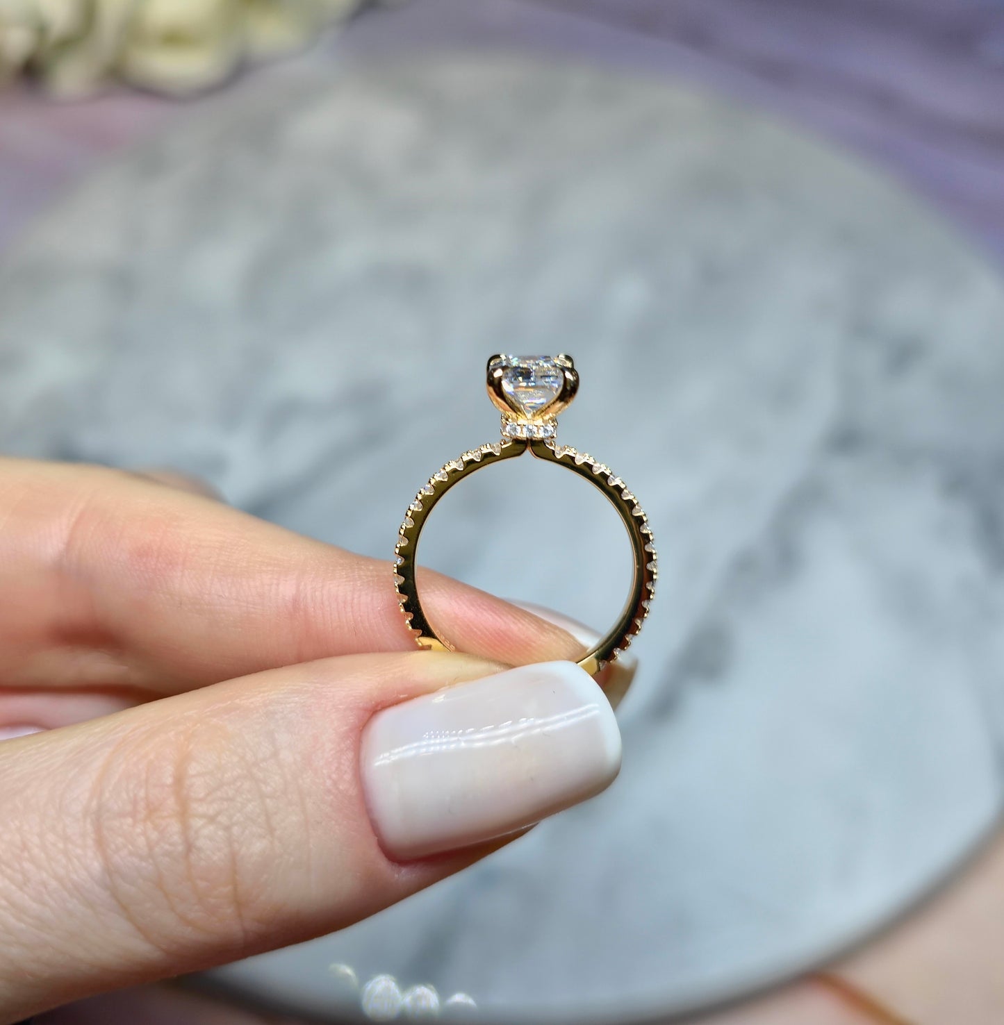 Business Class Beauty Pierścionek S925 18K