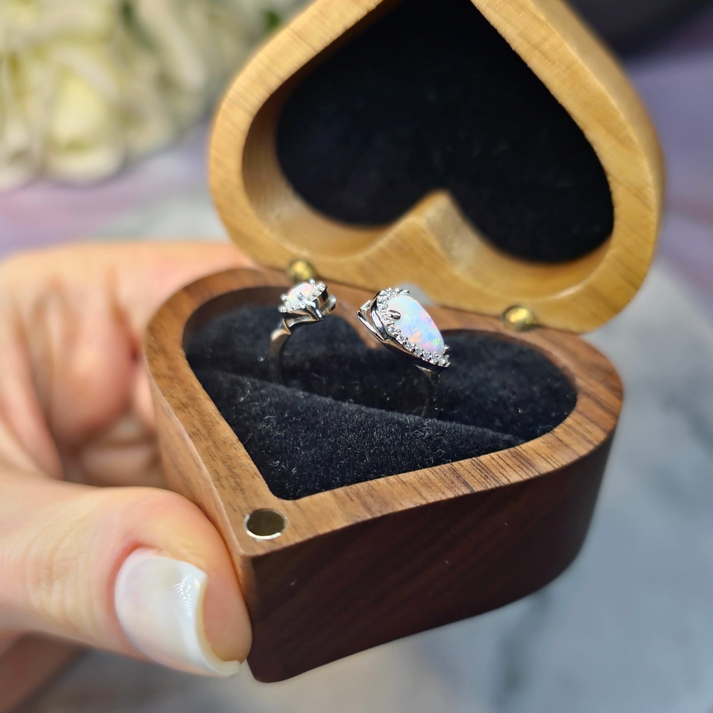 Celestial Prism Pierścionek S925