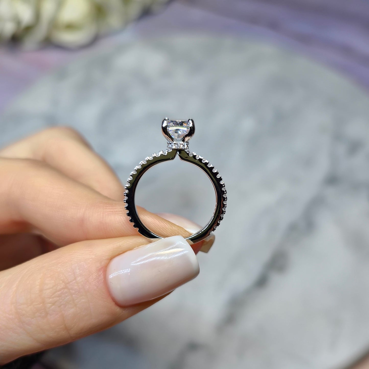 Crystal Queen Ring S925