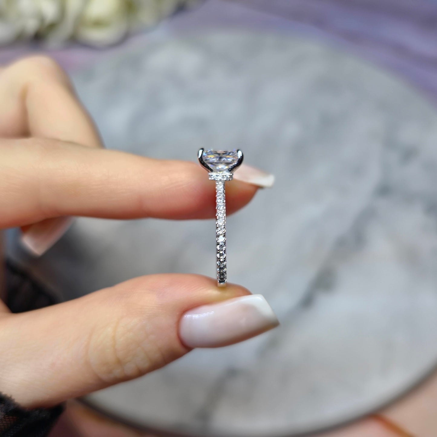 Crystal Queen Ring S925