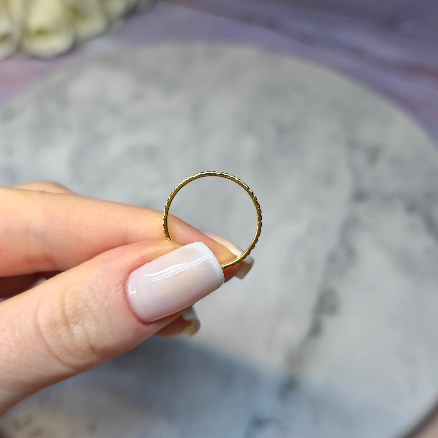 Lunar Essence Obrączka S925 18K