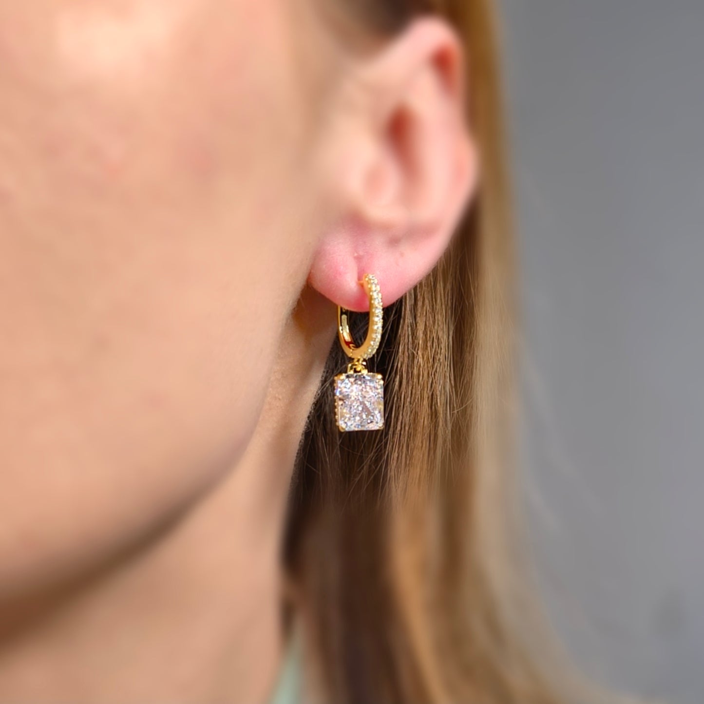 Duchess Diamonds Kolczyki S925 18K