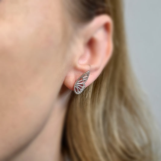 Victorious Wings Kolczyki S925