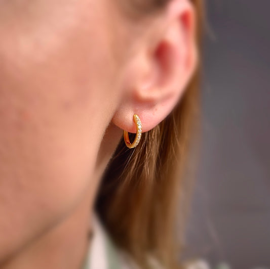 Marigold Majesty Kolczyki S925 18K