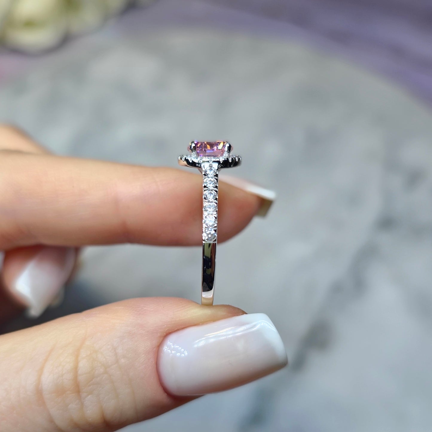 Dazzling Blossom Pierścionek S925