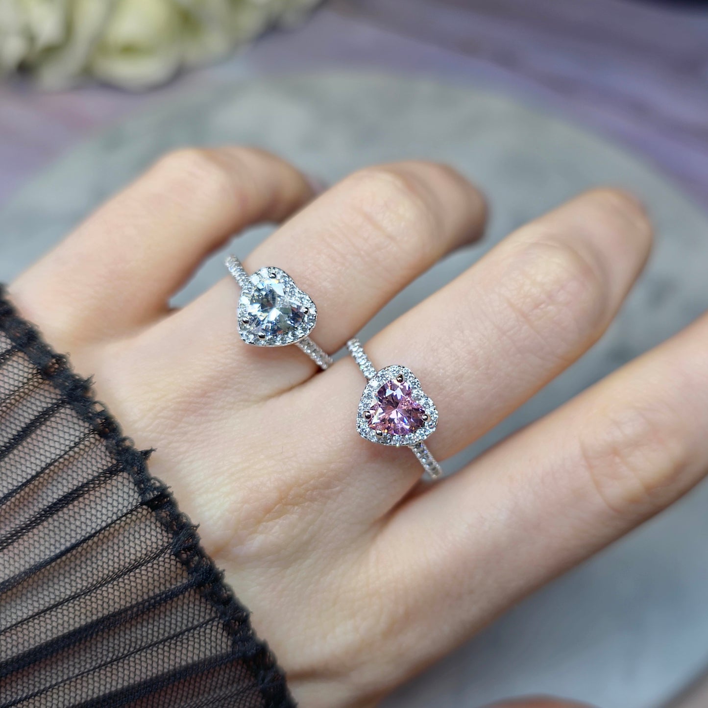 Heavenly Heart Ring S925