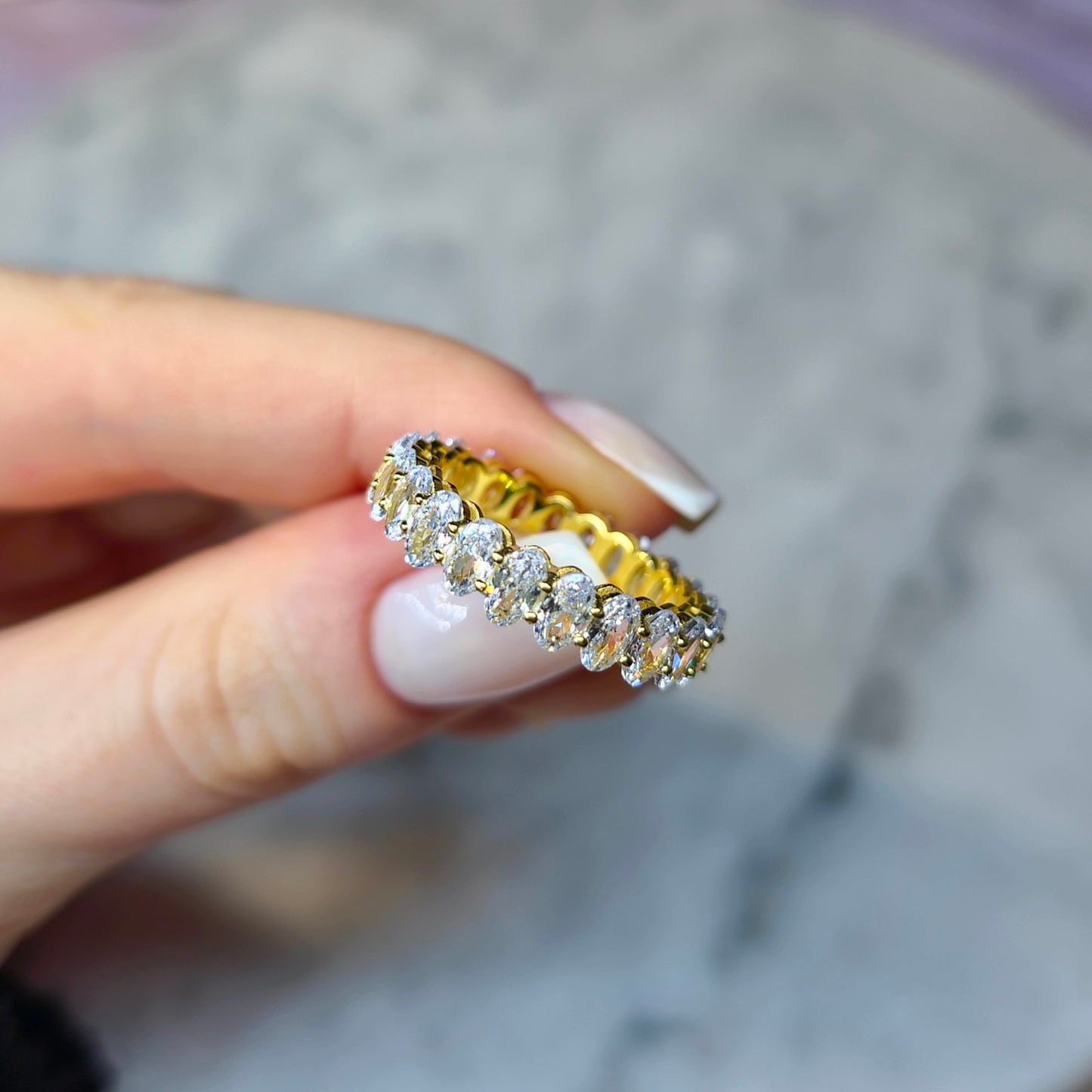 Supreme Obsession Eternity Ring S925 18K
