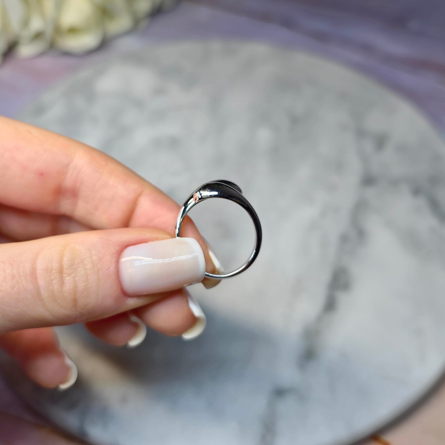 Drop Pierścionek S925