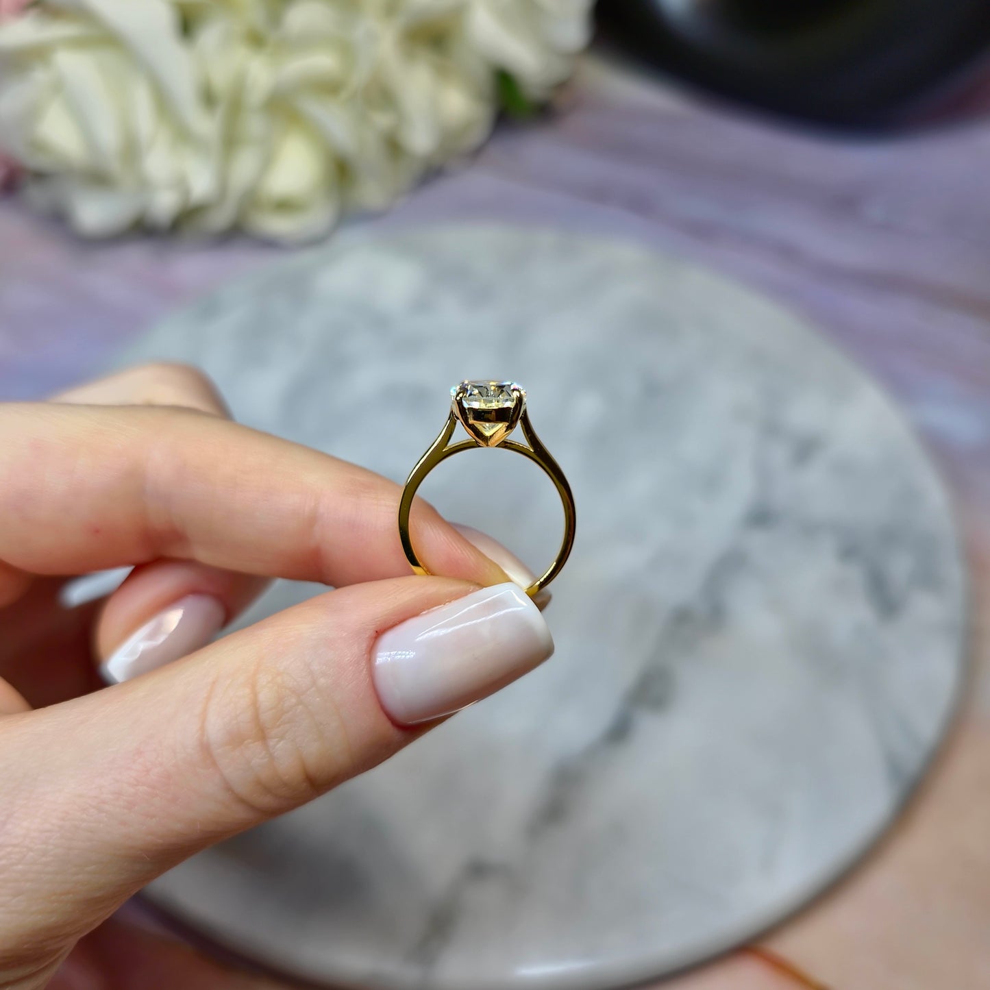 Imperial Diamond Pierścionek S925 18K