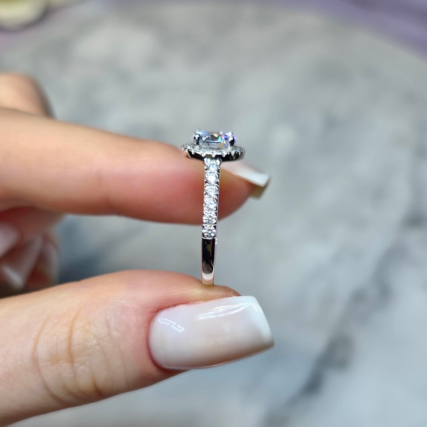 Dazzling Diamond Pierścionek S925