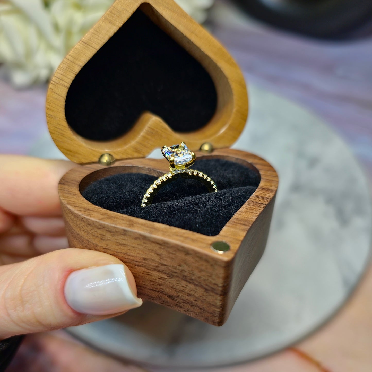 Crystal Queen Ring S925 18K