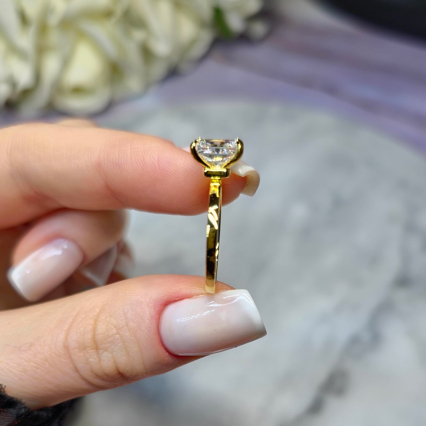 Enchanted Ice Queen Ring S925 18K