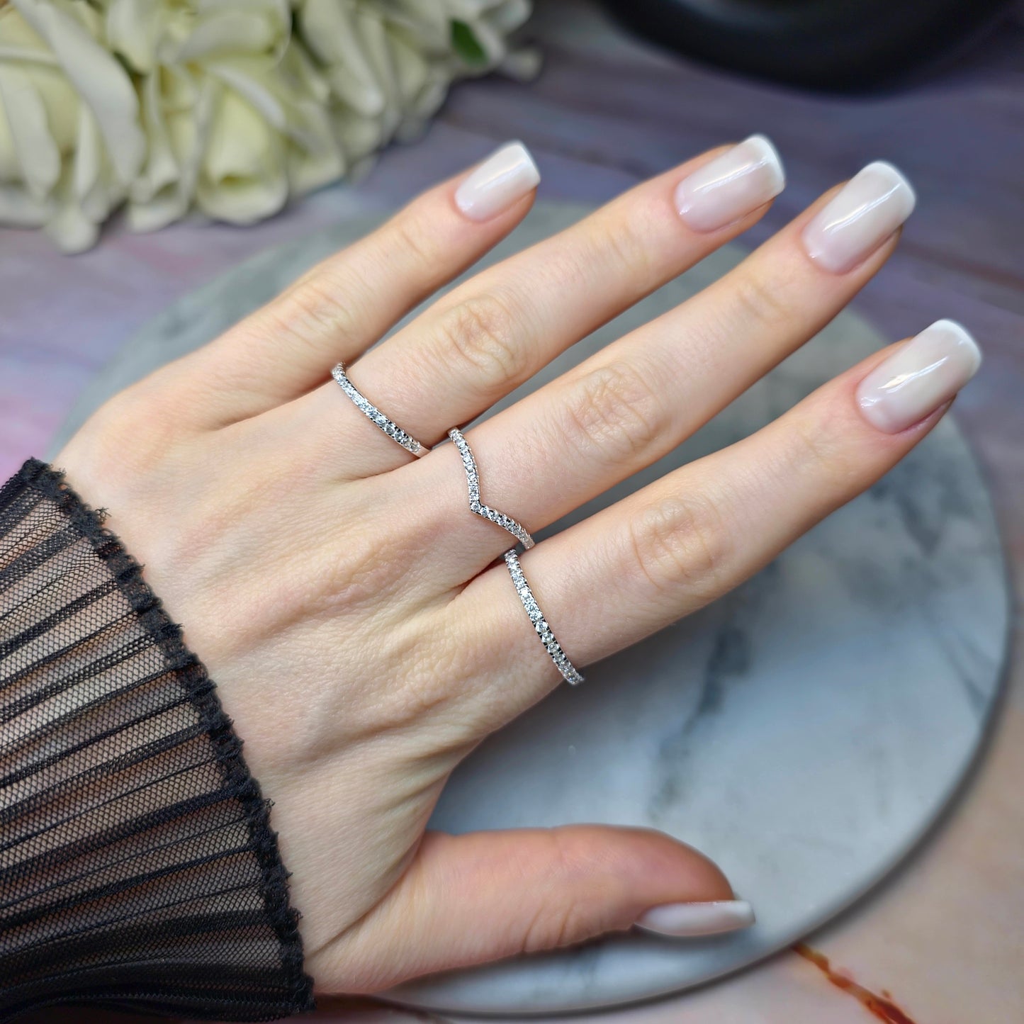 Effortless Beauty Eternity Ring S925