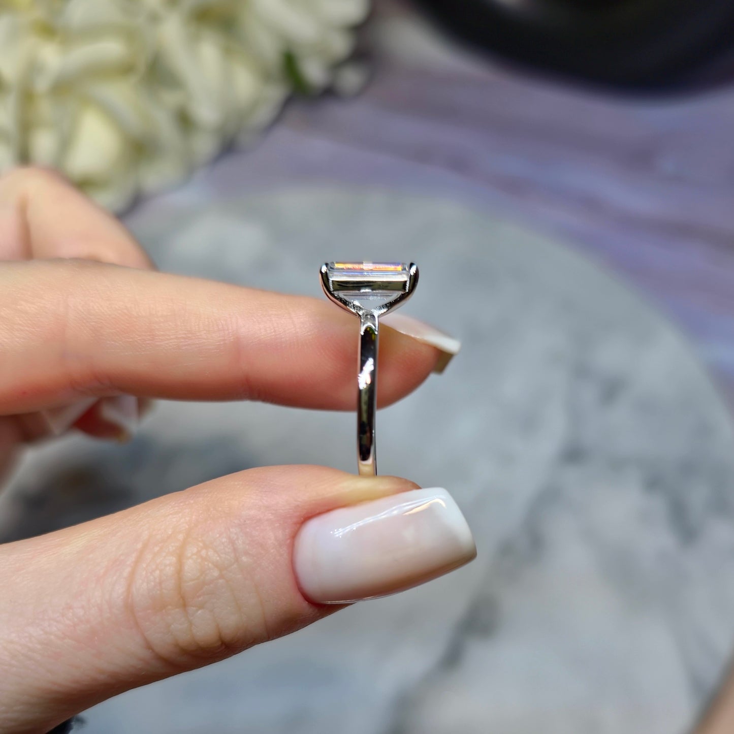 Sleek Trophy Pierścionek S925