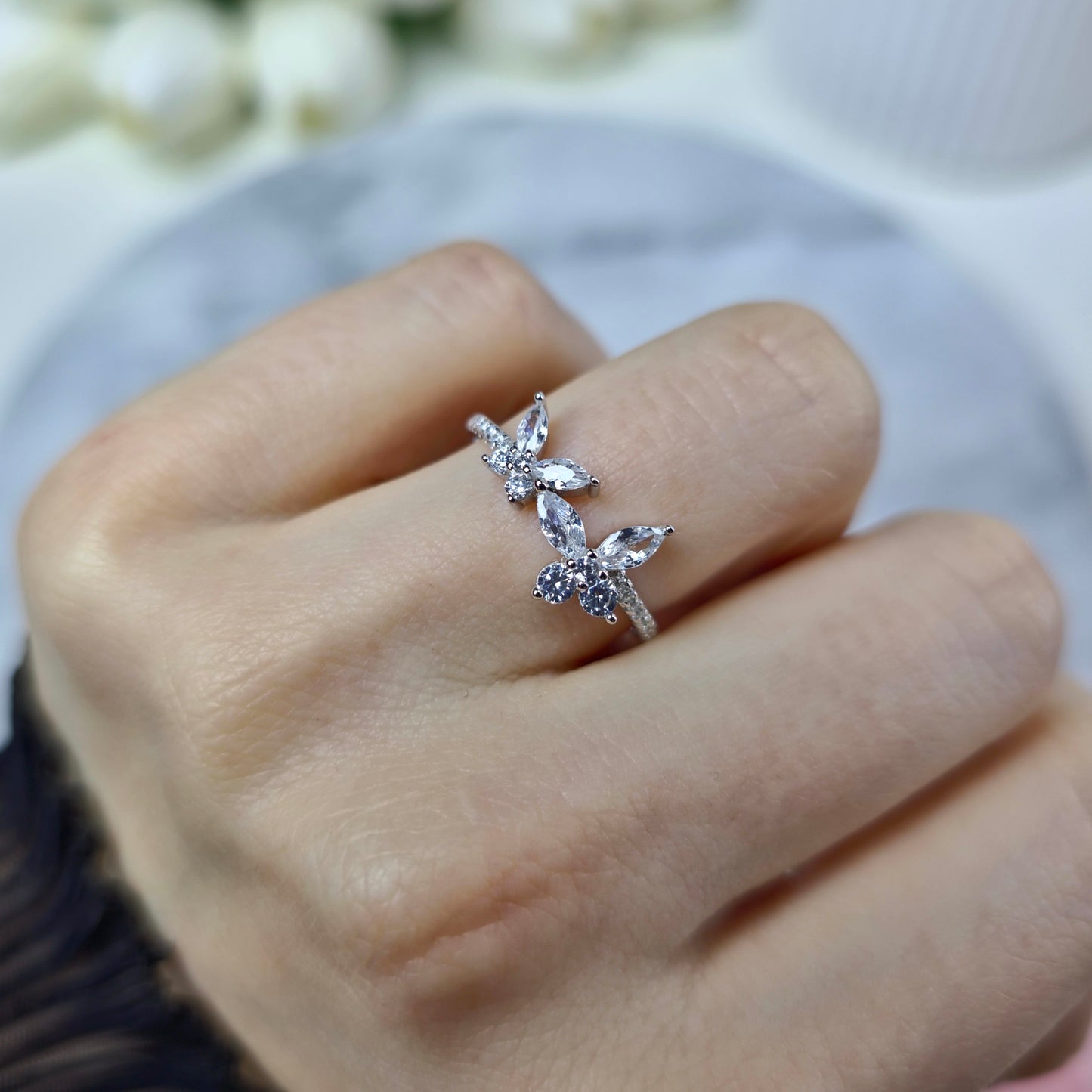 Butterfly Wings Ring S925