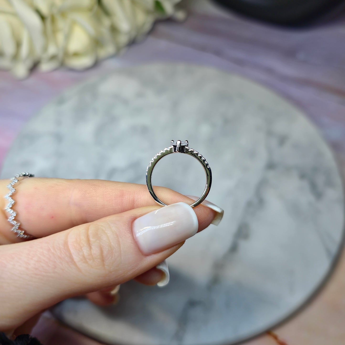 Sweetheart Sparkle Ring S925